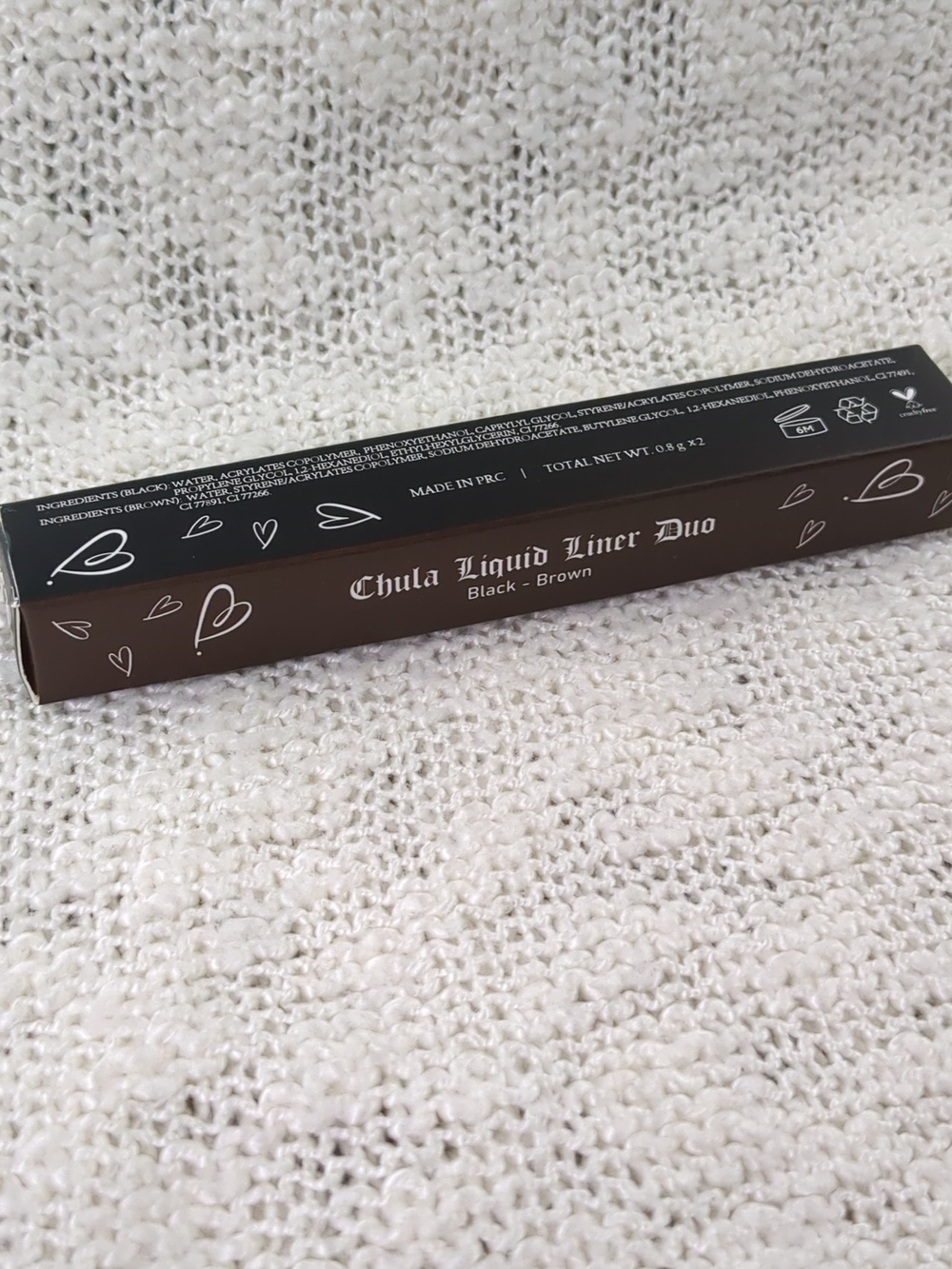 Chula Beauty Chula Liquid Liner Duo (Black/Brown), 2x 0.8g/0.028oz - Picture 4 of 9